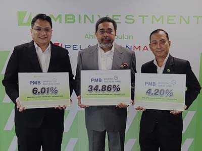 PRESS STATEMENT - PMB Investment Berhad declares income distribution for two funds and 6.01% yield for PMB Shariah Tactical Fund