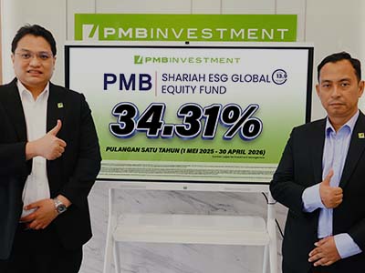 PRESS STATEMENT -  PMB Shariah ESG Global Equity Fund Delivers 34.31% Return, PMB Investment Declares RM799,551 Income Distribution